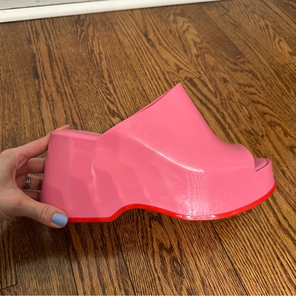 Melissa Patty Platform Jelly Sandals 9 - Picture 9 of 10